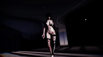 Preview 1 of Always Roy - MMD Jumping at Shadows Gishinanki Yuuka Kazami Dance
