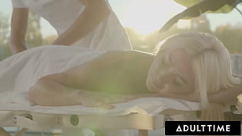 Preview 1 of Himachal Open - ADULT TIME - Spanish Baddie Lisi Kitty Lets Hot Masseur Massage Her Oiled-Up Pussy!