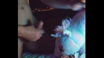 Preview 1 of Sister Sleeping Night Broth Fuck - Massive Cumshot on Unicorn