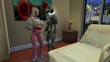 Preview 3 of Japan School Sexy - Baby Bot Labor Part 1