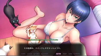 Preview 2 of Cumshot Belly Bloat - Saimin Seishidou -Secret Lesson- Takanashi Shizuku route 2