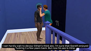 Preview 2 of Tarak Mehta Ka Olta Chashma Xxx - Toddy Williams fucks his husband&#039_s ex boyfriend Sims 4 Wicked Whims