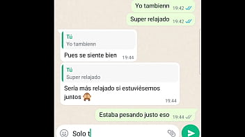 Preview 1 of Smsgnrice - Hablando con mi novia despues de cojer