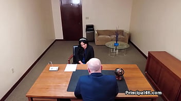 Preview 2 of Japan Bravo Tube Mom And Son - Mature teacher gags on bosses big dick at the office