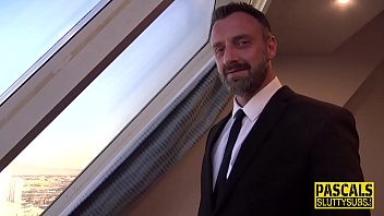 Preview 1 of Jber Jast Sex - Fetish submissive blonde jerks dick