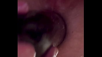 Preview 2 of Tied In Air - Fucking with 10in wide eggplant 1 IMG 6135