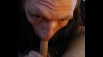 Preview 2 of Old Fat Wife Face Fuck - sucking cock