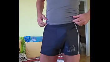 Preview 2 of Indian Girls Hot Pic - Bulges drive Pervy PapiFachero insane and I love how these grab my package! They are supposed to be for the gym,  but ther ...