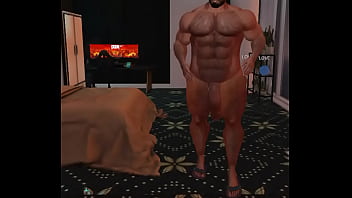 Preview 4 of Invited Thief - cam heyward restless and naked