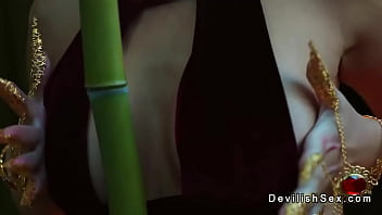 Preview 1 of Amateur Bbw Tits - Busty Goddess Nuwa sucks and fucks big cock