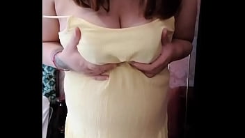 Preview 2 of Moom And Soon Bbw - Pregnant wife touching herself