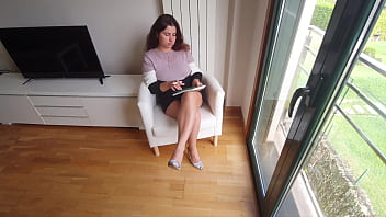 Preview 1 of Fuck Xx 18 - Huge Squirt &amp_ Orgasm from sexy angry Secretary