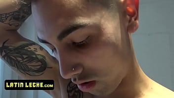 Preview 3 of Sahin Kayseri - Latin Leche - Lucky Stud Meets Cute Skater Boy And Makes Him Suck His Hard Cock In A Hotel