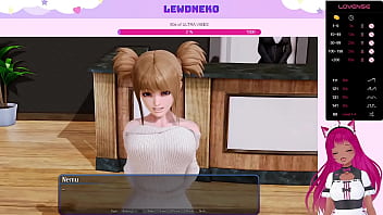 Preview 2 of Kindes Xxx - VTuber LewdNeko Plays Harem Hotel Part 16