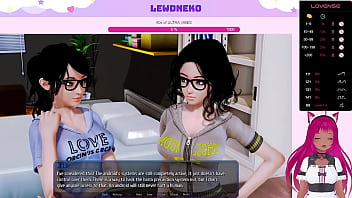 Preview 1 of Kindes Xxx - VTuber LewdNeko Plays Harem Hotel Part 16