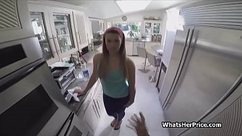 Preview 2 of Xxnxmoroco - Riding maids tight teen pussy while wife is not around