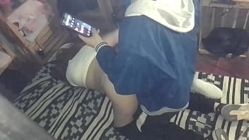 Preview 4 of Manado Seks - la trola de mi novia sen pone una tanga y me provoca