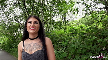Preview 1 of Beautiful Masturbation Girl - GERMAN SCOUT - ANAL PICKUP EYE ROLLING ORGASM CASTING FOR SLIM TEEN ALEXIS