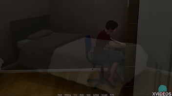 Preview 3 of Bbw Harry Japanese - AWAY FROME HOME #24 &bull_ With a petite ginger sex-goddess in bed