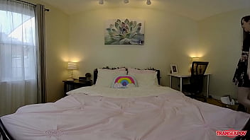 Preview 1 of Tied Up Female Boss - TRANSEXPOV.COM: Stay At Home Shiri