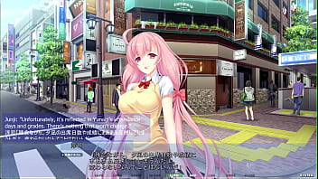 Preview 2 of Galfrend And Boyfd Hot Sex - Akumeru Family - Yunagi Route Part 1 - Servicing her Stepbrother in the School Bathroom
