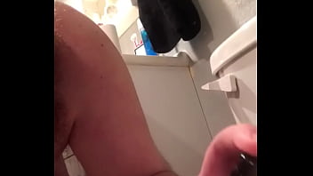 Preview 3 of Hidden Massage Place - Young gay chub sucks and rides dildo