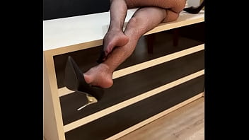 Preview 1 of Viral One - Pantyhose &amp_ Heels