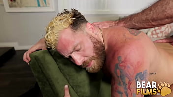 Preview 3 of Badwap Com Com - BEARFILMS Bear Riley Mitchel Fucked By Muscular Lawson James