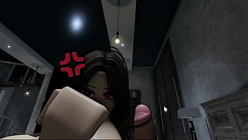Preview 1 of Step Mom Hotel Room Son - Fucked my annoyed roommate to help cheer her up~ (Roblox add me to get fucked)