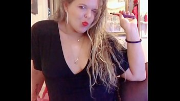 Preview 1 of Party Home Girls Hot Flashing - Smoking fetish and dirty talk - custom made for a