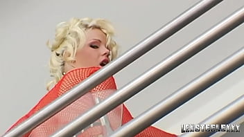 Preview 1 of Aiken 1 - 20yo Blondie Named Missy Monroe Fucks Brian Pumpe &amp_ Nat Turnher&#039_s BBCs