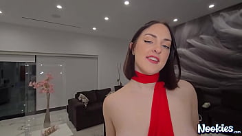 Preview 2 of Daimond Jonson - Valentine Creampie! Porn newcomer Lucy Lotos POV