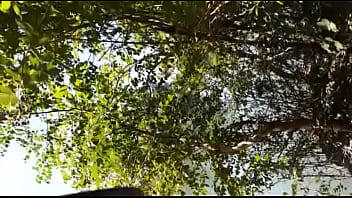 Preview 2 of A Su Esposa - walking naked at the river on public trails