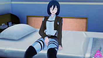Preview 1 of Dalli Chudharie Xxx Video - Mikasa si masurba pensando ad Eren Shingeki no kyojin