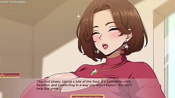 Preview 2 of Father In Law Eats Vagina - Hot BBW Anime Stepmom Needs a Hard Big Cock To Cum Inside Her Wet Pussy,  Lucky Dude and a Mature Huge Boobs Stepmom MILF - MILF Neighbor 01 3D Anime Hentai Porn Game
