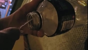 Preview 3 of Mom Soon Sleep - Hot Pissing In The Bottle