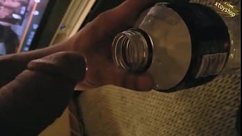 Preview 4 of Mom Soon Sleep - Hot Pissing In The Bottle