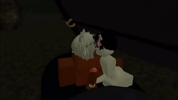 Preview 2 of Squirt Brazzer - BBC Fucking a Kawaii Vampire Femboy (reupload)