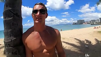 Preview 2 of Older Prostitute Solo - Blonde Island Muscle Stud Danny Klein