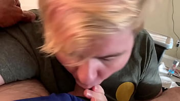 Preview 3 of Son Convence Mom To Fuck - Thkdick99  getting my big cock deepthroated