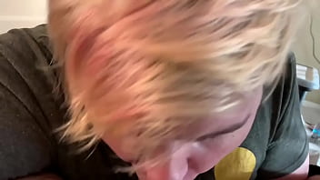 Preview 4 of Son Convence Mom To Fuck - Thkdick99  getting my big cock deepthroated