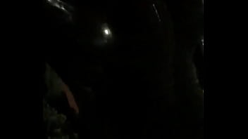 Preview 1 of Video De Jazmin Pinedo - Walk on street with electric shock in latex