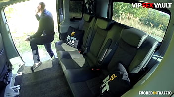 Preview 1 of Desk Mild - Czech Slut Aralyn Pounded Spoon By Taxi Driver In His Free Time Because He Seduced Her - VIP SEX VAULT