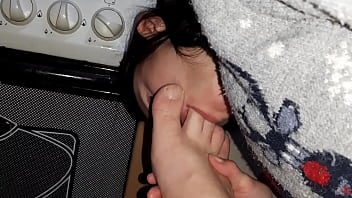 Preview 4 of Excited On The Bus - Manicurist turned out to be a foot fetishist - Girls fly orgasm