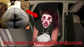 Preview 4 of Etyopya - Fat Cheeks White Girl Gets Throated and Fucked as a Clown