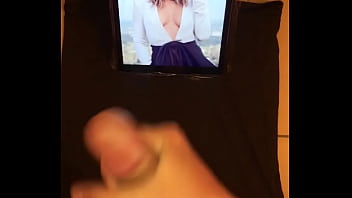 Preview 1 of 16 Sleep - Cum Tribute - Huge load on Jennifer Aniston