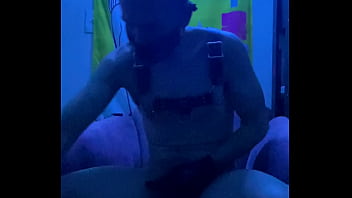 Preview 1 of Do Forro - Masturbating with Latex Gloves
