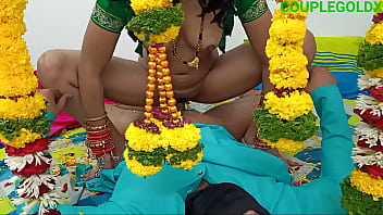Preview 4 of Tamil Girl Full Sex Mood - फूलों से सजाई हुई सुहागरात बहुत याद कर रहा था