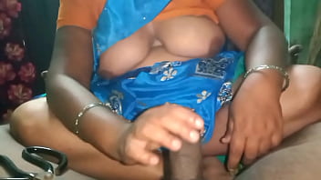 Preview 2 of Cindy Solo Dating - Aunty nice handjob boyfriend cock
