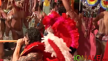 Preview 2 of Ariela Farralela - Bald latino hunk leaves party to get facial after bareback